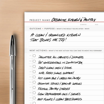 The Next Action Tablet