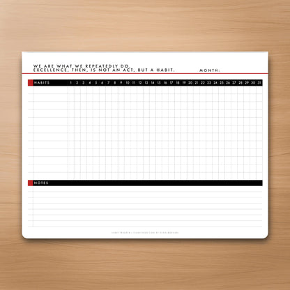 The Habit Tracker (8.5" x 11")