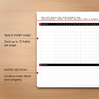 The Habit Tracker (8.5" x 11")